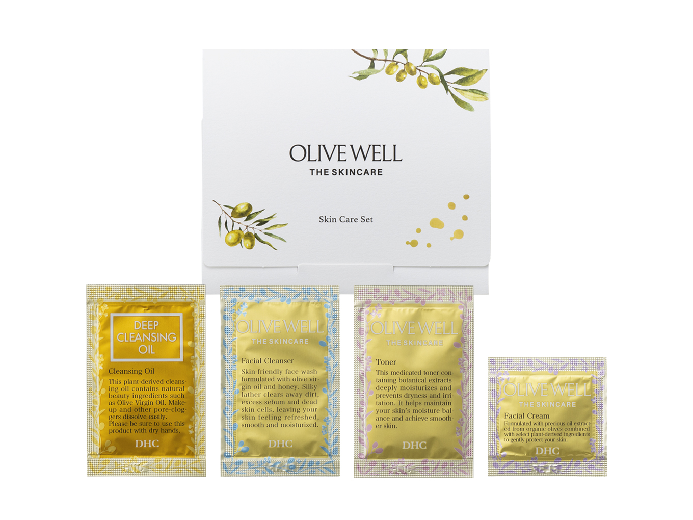 OLIVE WELL スペシャル台紙セット4点