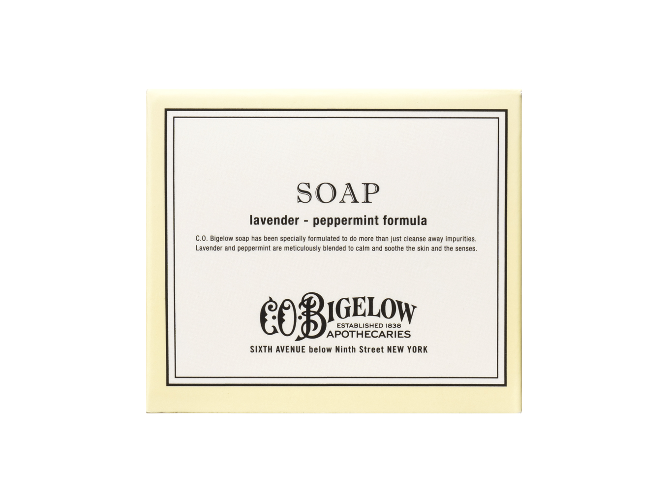CO. BIGELOW LAVENDER&PEPPERMINT ソープ